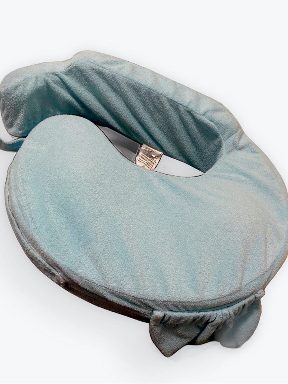 Aqua blue Breastfriend nursing pillow